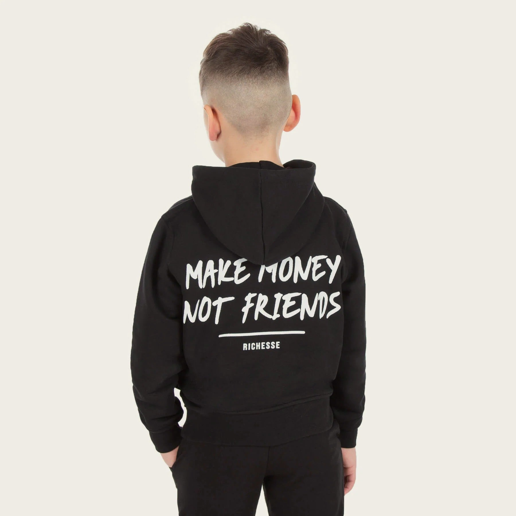 Richesse Infantry Hoodie JR Black