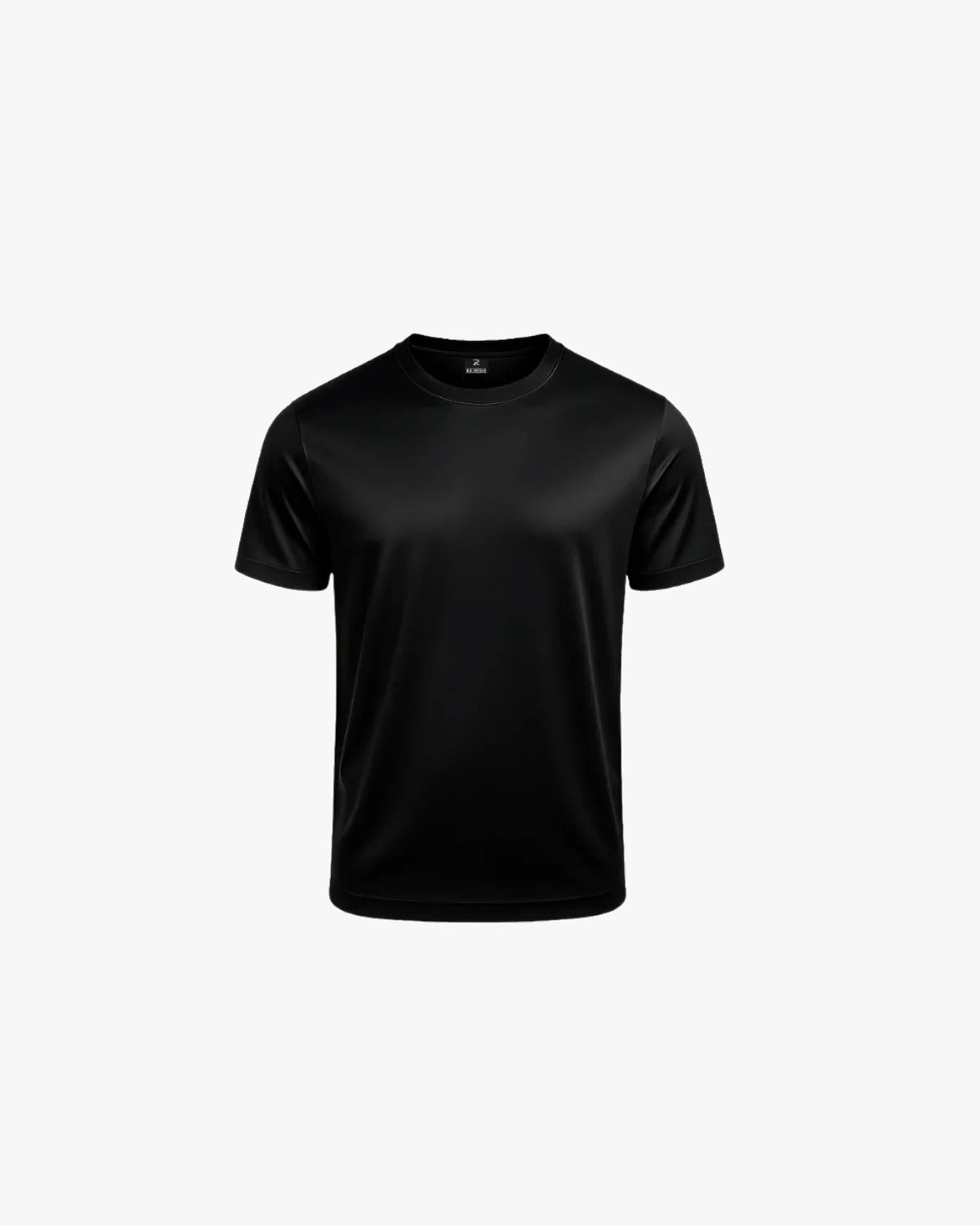Luxury Shiny Black T-Shirt