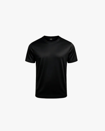 SHINY ESSENTIAL SHIRT BLACK