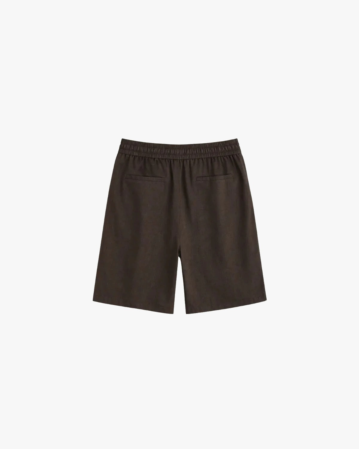 CORE LINNEN SHORT | DEEP BROWN