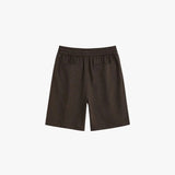 CORE LINNEN SHORT | DEEP BROWN
