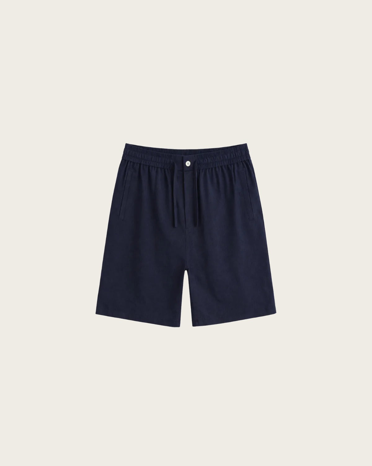 CORE LINNEN SHORT | NAVY BLUE