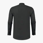 richesse mandarin shirt black