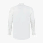 richesse mandarin shirt white
