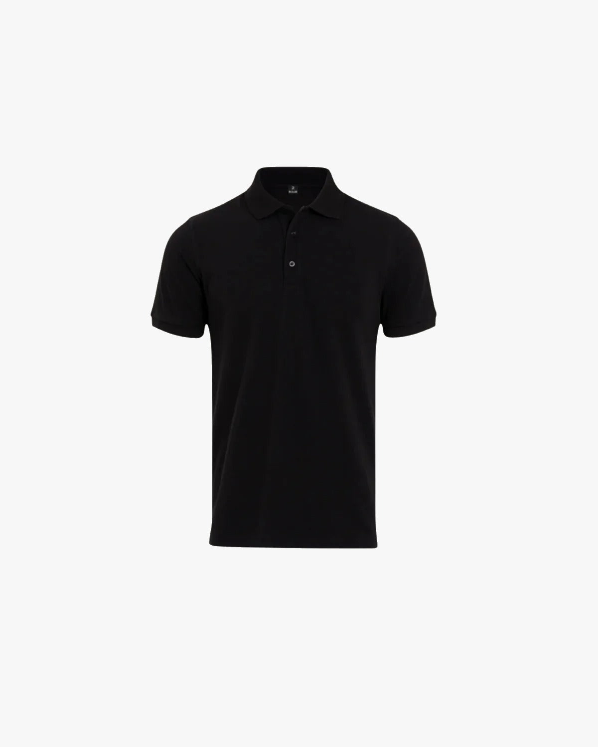 RK BLANK POLO BLACK
