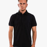 RK BLANK POLO BLACK