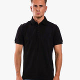RK BLANK POLO BLACK
