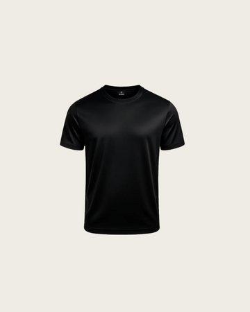 SHINY ESSENTIAL SHIRT BLACK