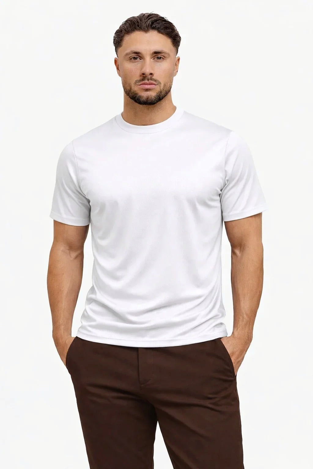 Shiny Essential Shirt Soft White
