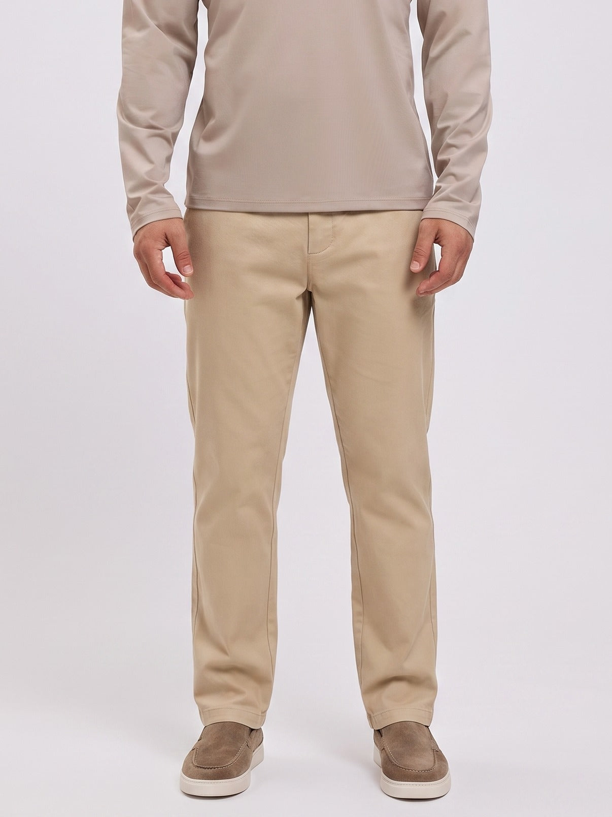 Valermo Pants Beige - voor