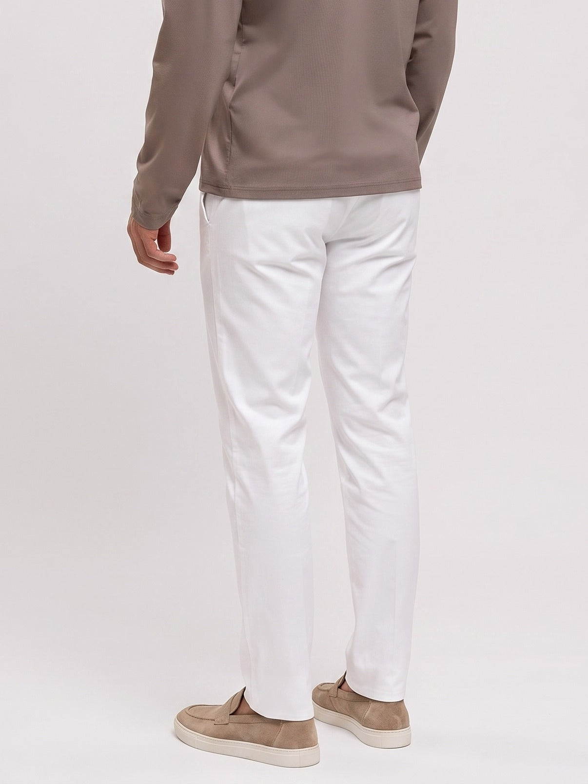 Essentials Smarts Pants White - achter