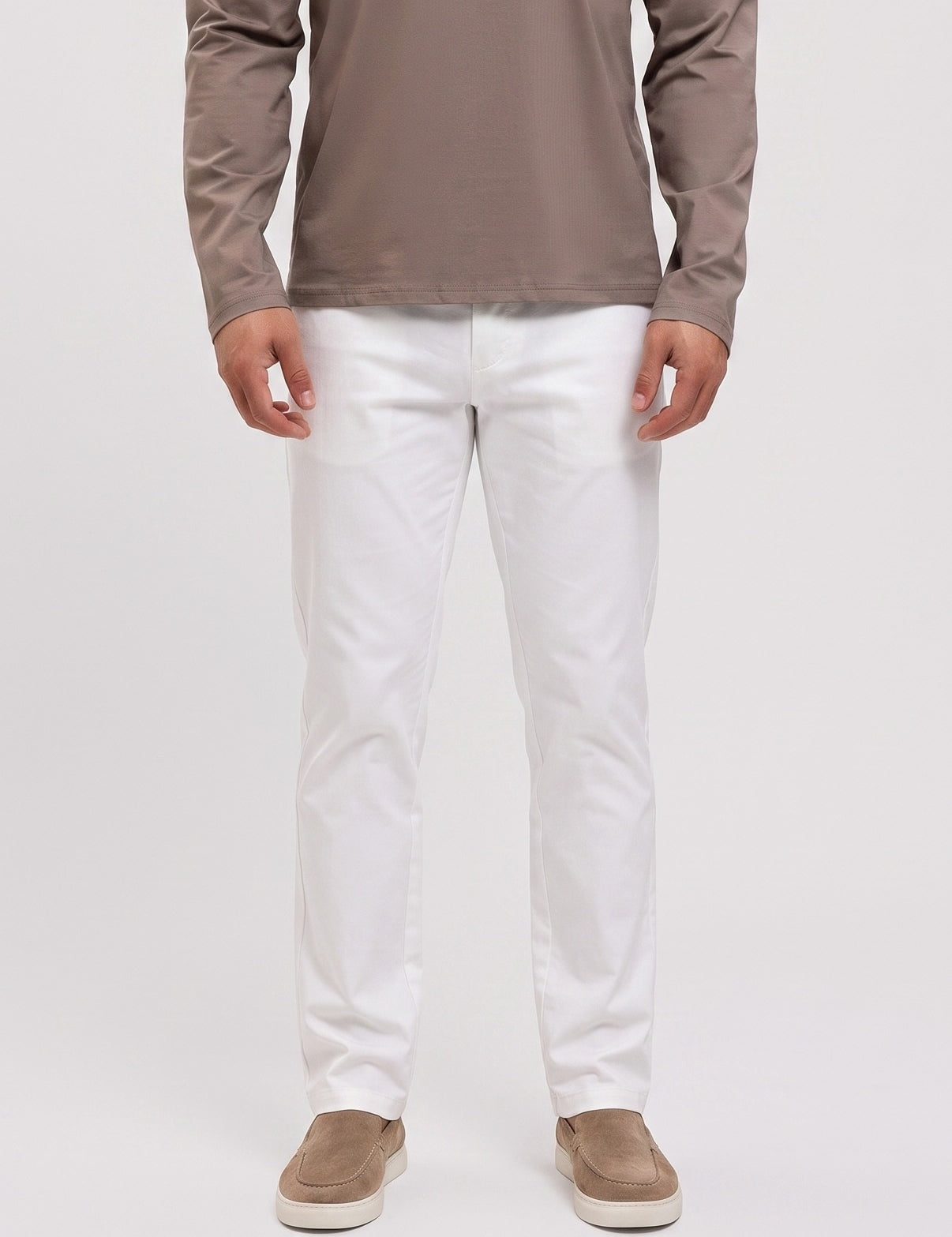 Essentials Smarts Pants White - voor