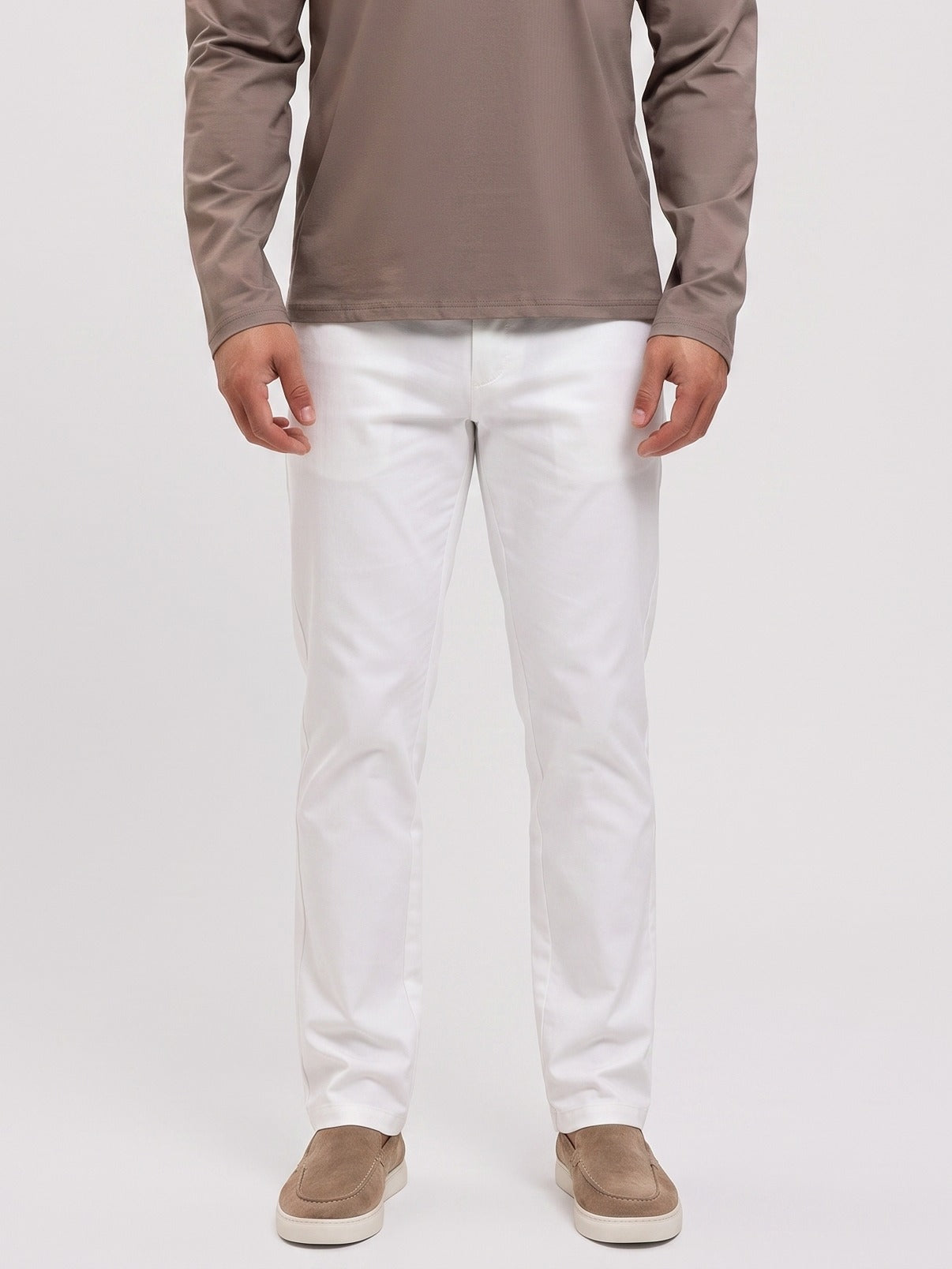 Essentials Smarts Pants White - voor